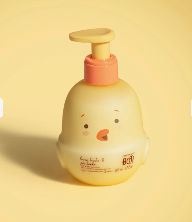 Boti Baby Loção de Banho e Pós Banho 200ml- 6.7.fl.oz.