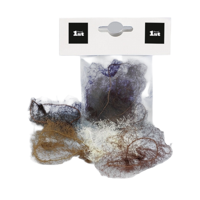 3 Pack bun nets - LIGHT BROWN