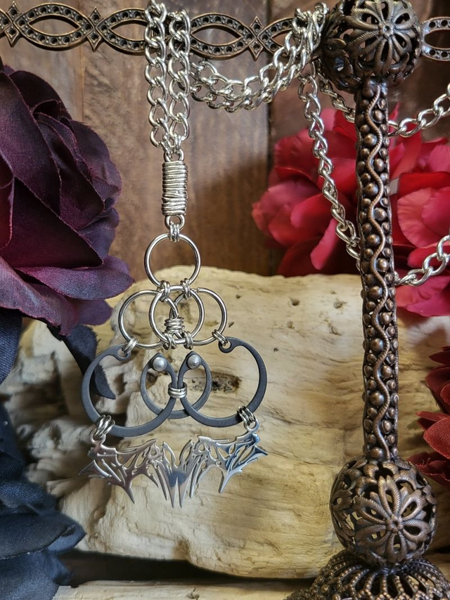 Collier  Néo Circlips "Rosace d'Acier"