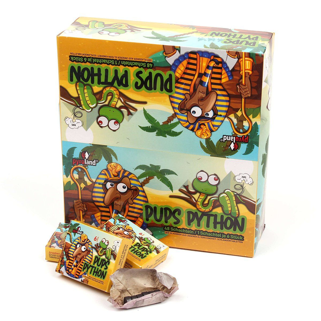 Pups Python 6er Schachtel - PYROLAND