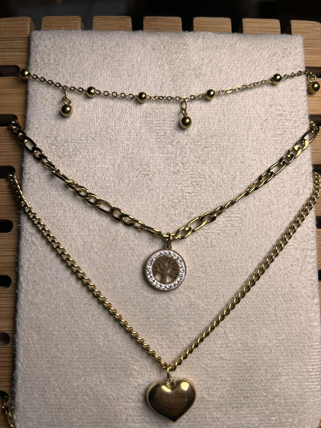 Triple Necklaces