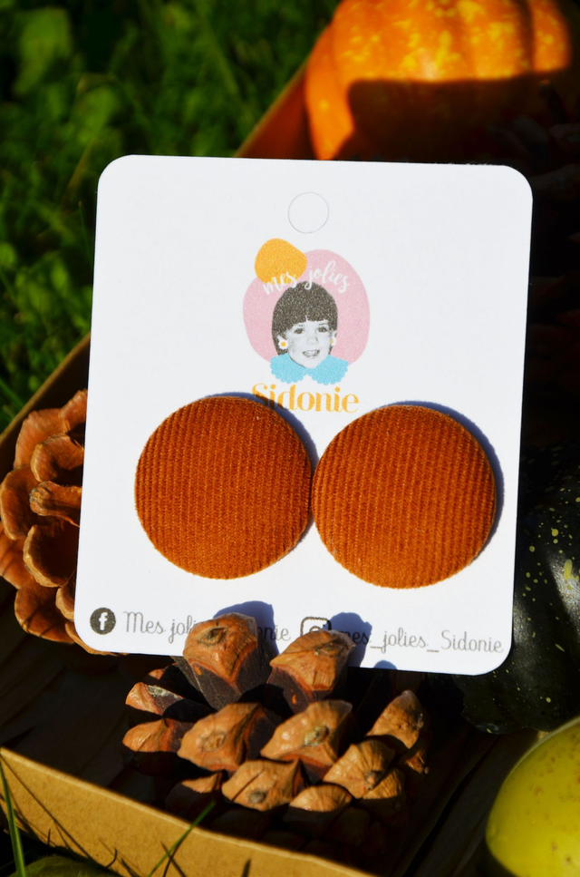 Sidonie velours cannelle