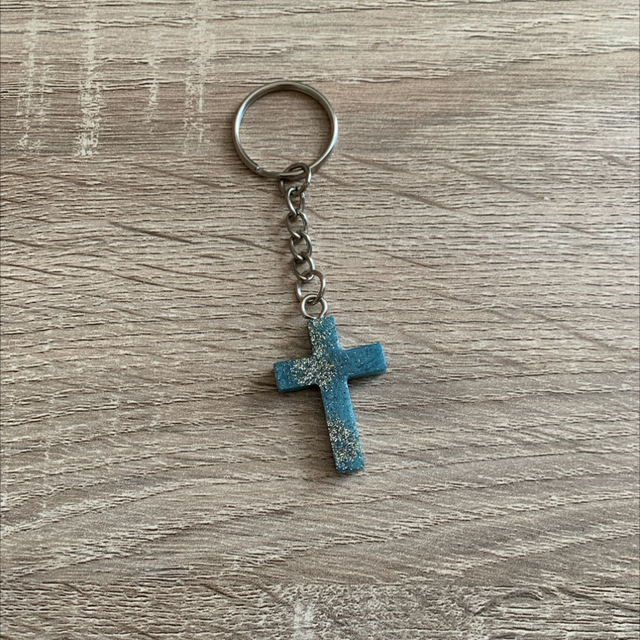 Porte-clés croix
