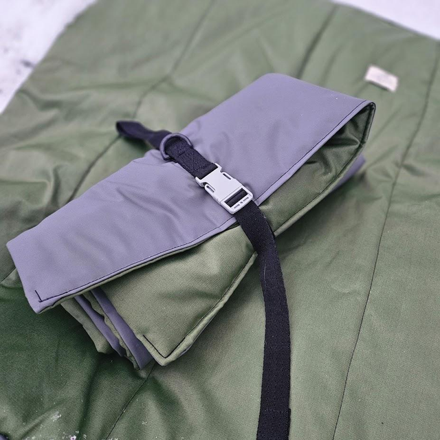 Koiran makuualusta vihreä/harmaa - Dog Mat Green/gray