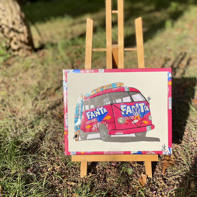 Tableau Combi van vintage