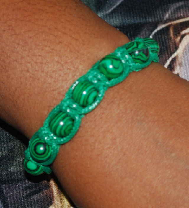 Bracelet malachite 