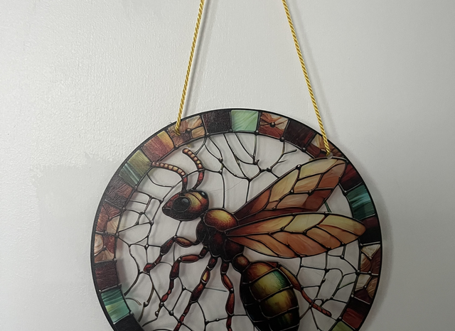 Art deco ant wall hanging