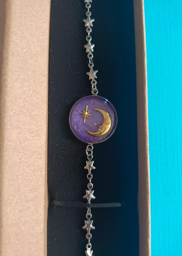 Très beau Bracelet Artisanal Lune