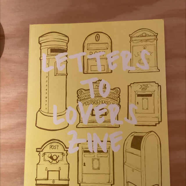 Letters To Lovers Zine 4Th Edition