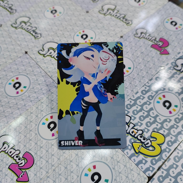 Tarjeta Amiibo Shiver / Splatoon 3