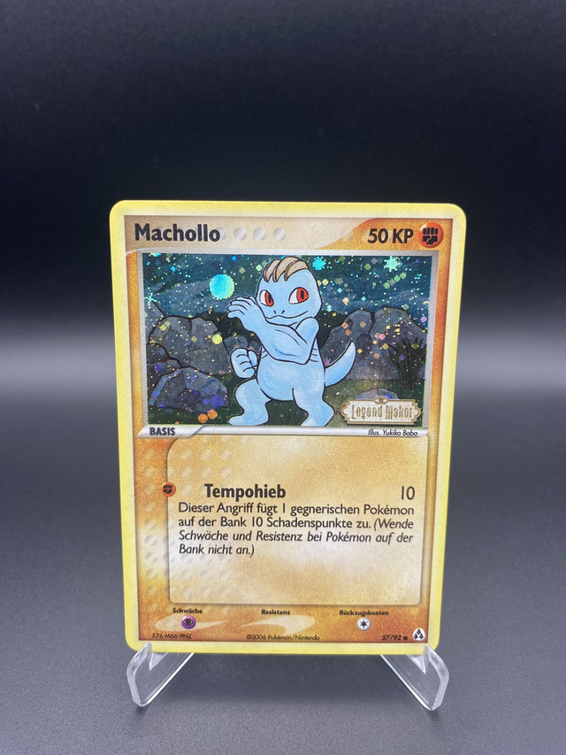 Machollo (57/92) EX Legend Maker - Excellent - DE - Reverse Holo mit Stamp