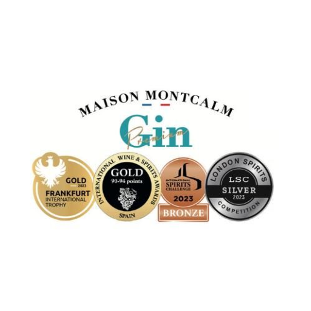 GIN PREMIUM DE CAMARGUE - MAISON MONTCALM - 40% 0.70 L