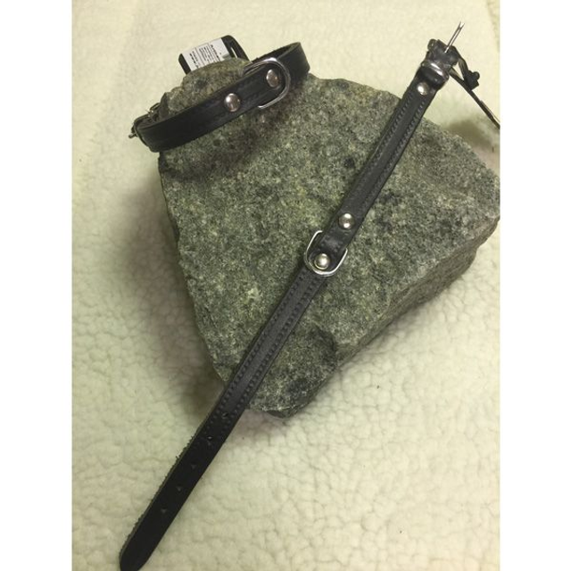 Adori softleder halsband XS/S