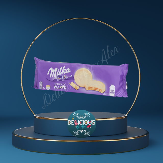 Gauffre Chocolat Blanc X6 - 180g 