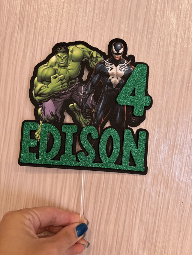 Hulk Cake Topper