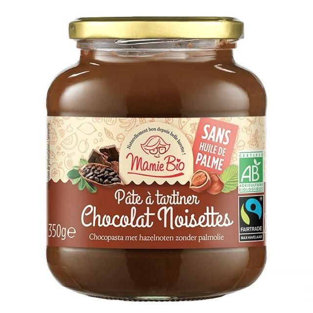 Pate Tartiner Noisette 350g / Mamie Bio - sans lactose sans gluten