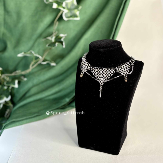 Chain mail necklace - Duchess Clarimond