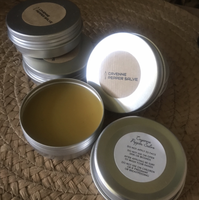 Icy hot cayenne muscle salve 