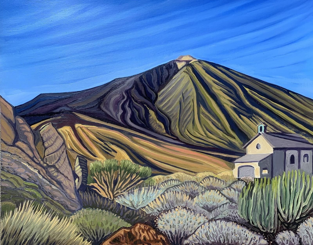 Volcano Teide Tenerife - original painting 