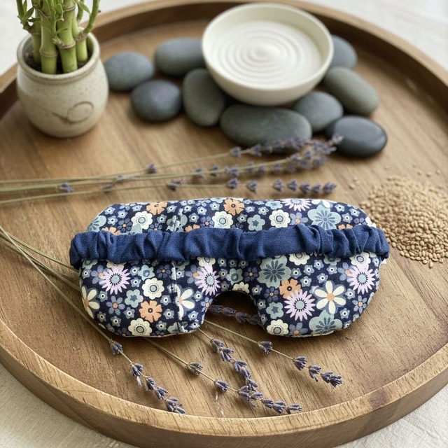 Masque de relaxation mauve