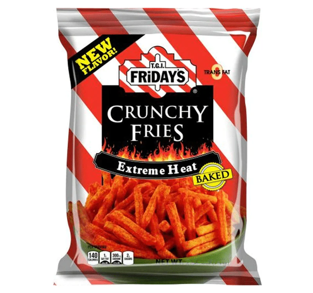 TGI Fridays Crunchy Fries Extreme Heat (127.8g)