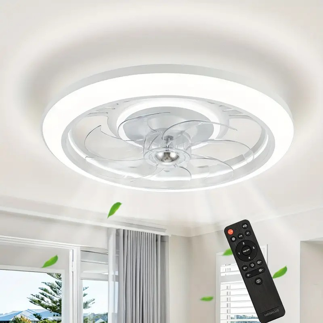Reversible Ceiling Fans With LED Lights And Remote Control