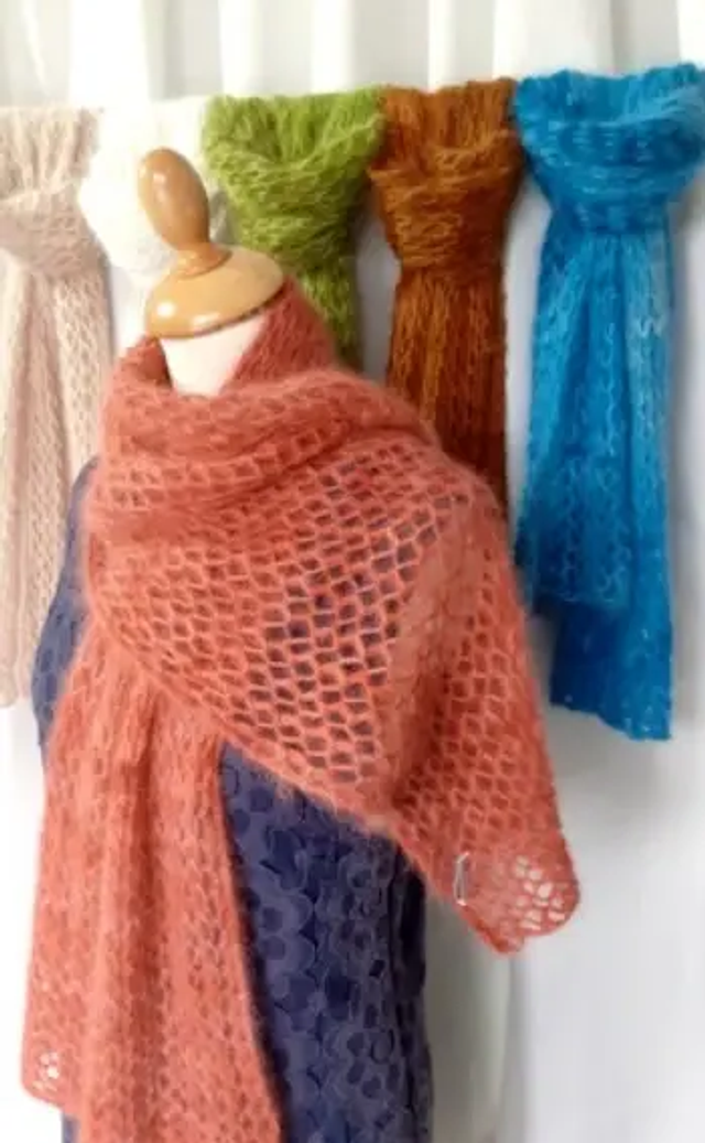 Echarpe angora Florine