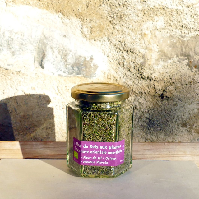 Fleur de sel aromatisée aux saveurs orientales