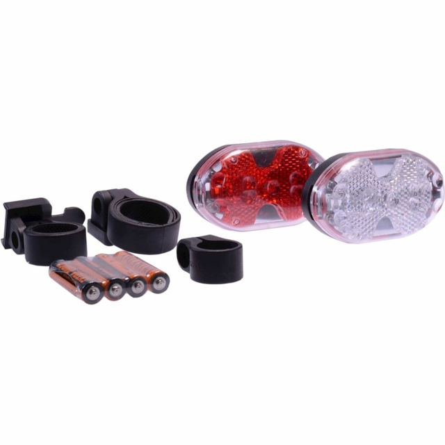 Simson verlichtingsset 5 led batterij