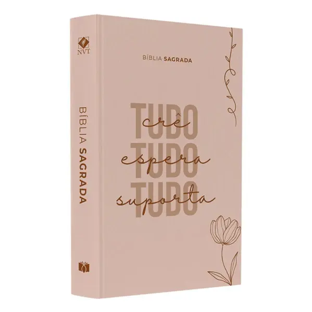 Bíblia Sagrada Slim Tudo Crê | NVT | Capa Dura