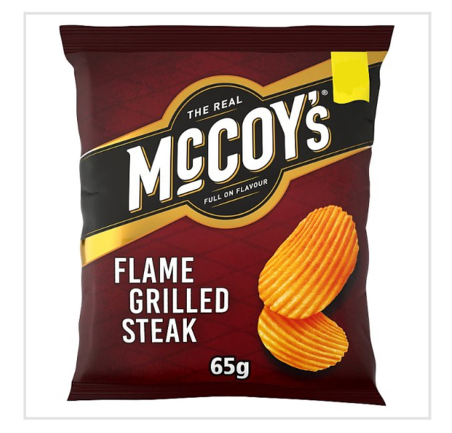 McCoy's Flame Grilled Steak Sharing Crisps 65g