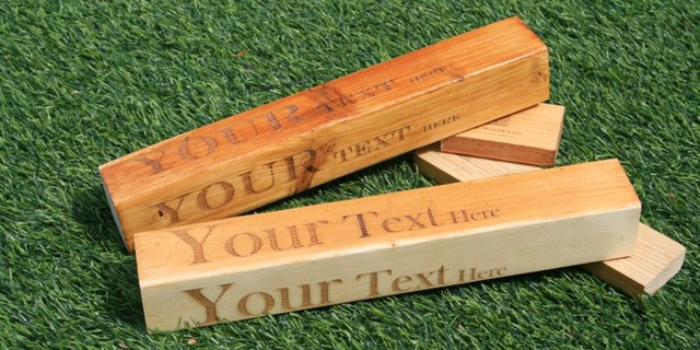 Wooden Planters - Logo/Brand/Text Engraving