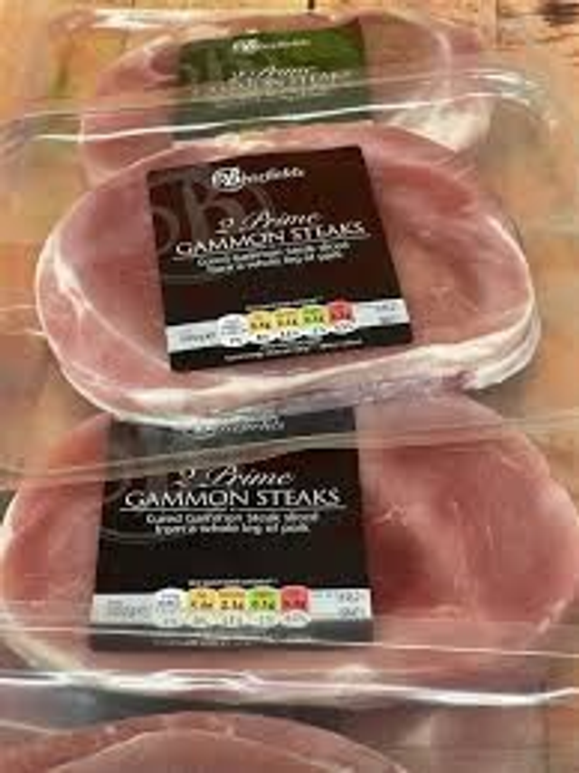 Bearfields Gammon Steak 2x227g
