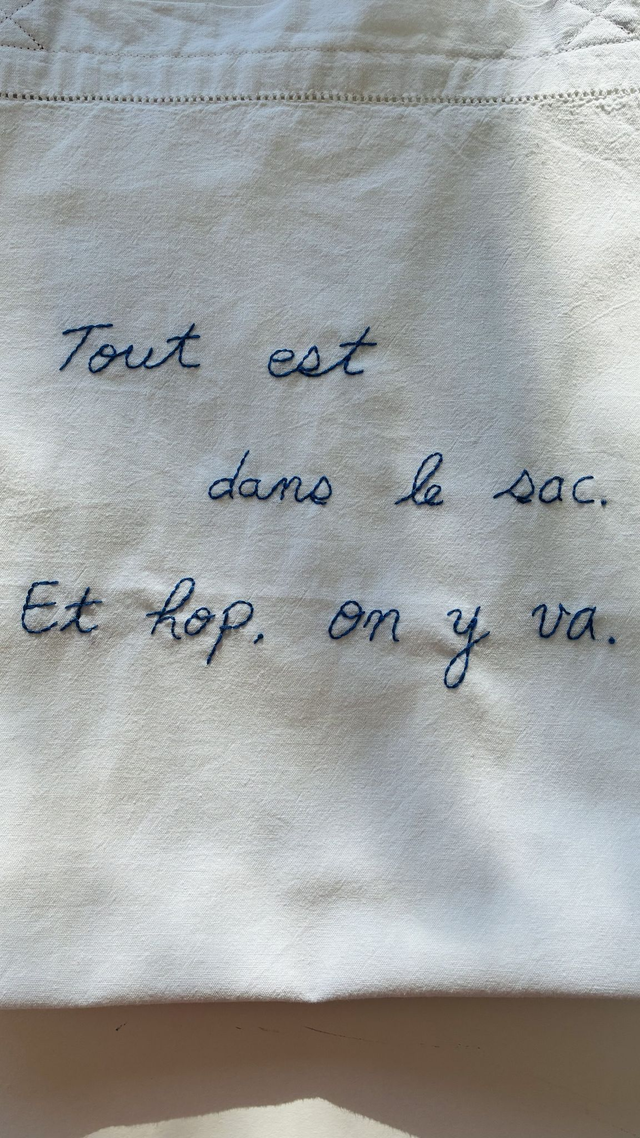 Tote bag (Tout est dans le sac...)