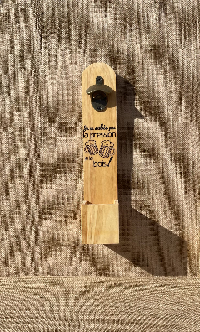 Décapsuleur je ne subis pas la pression / grand modèle