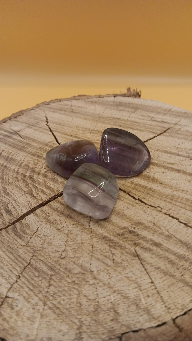 Pierre roulée Fluorite