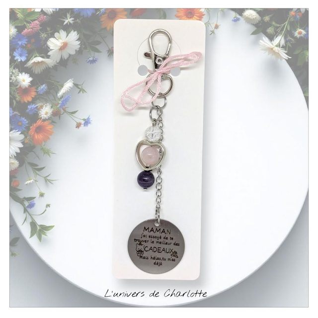 Porte-clés "Trinité" maman PC-019