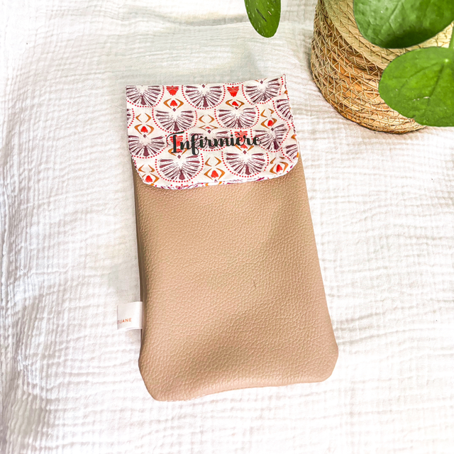 Pochette infirmière aimantée personnalisable