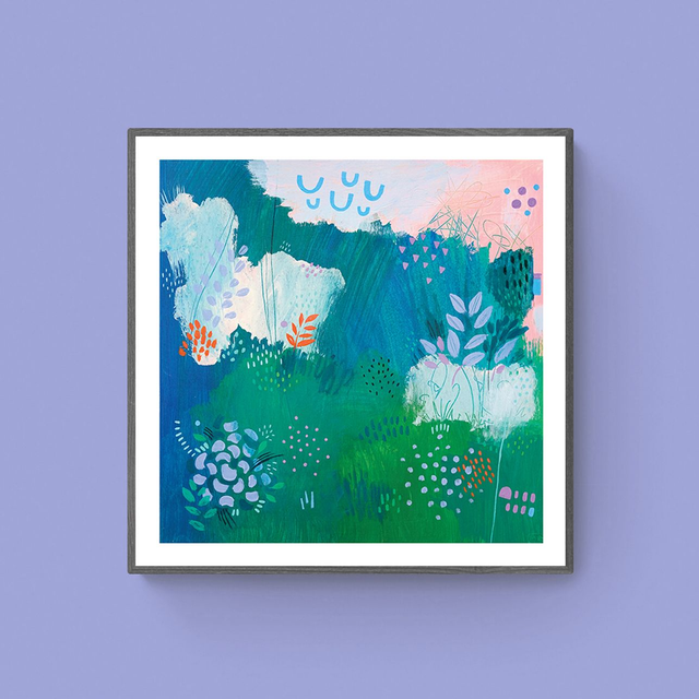 Woodland Morning Art Print