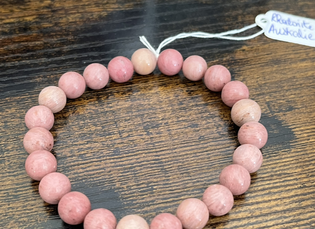 Bracelet de Rhodonite Australienne