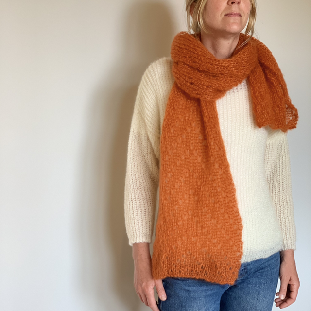 Écharpe en dentelle 