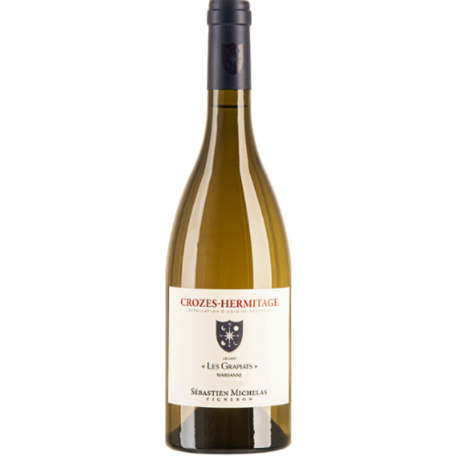 AOP CROZES HERMITAGE - MARSANNE - LES GRAPIATS - DOMAINE MICHELAS BLC BIO 0.75 L 2024