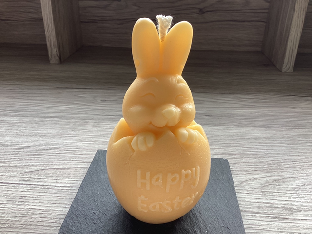 Bees wax candle-Easter bunny