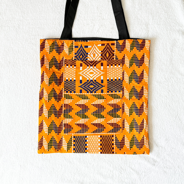Tote bag en wax 