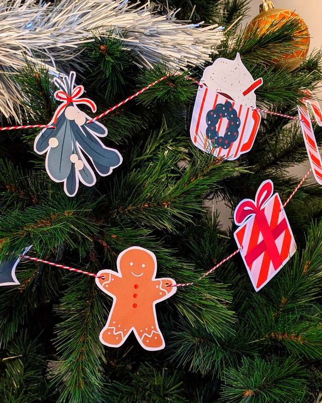 Guirlande DIY - collection "Craft your Christmas" 🎄