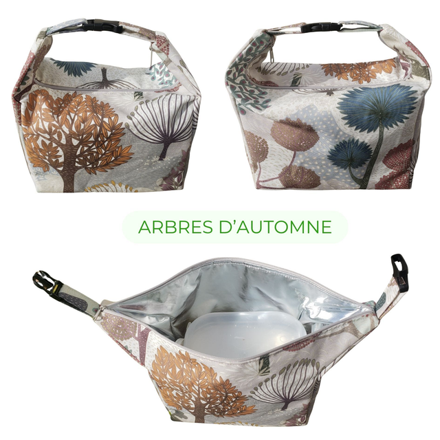 Lunch bag / Sac à déjeuner - Divers motifs