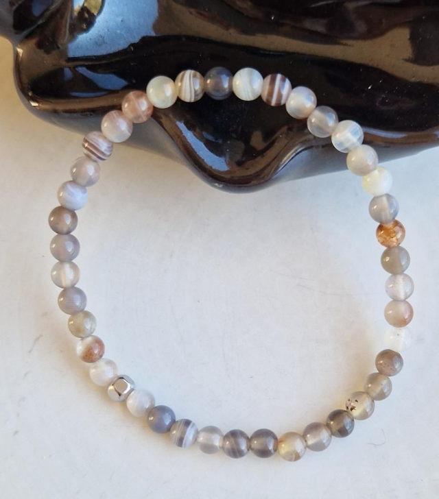 Bracelet AGATE BOTSWANA