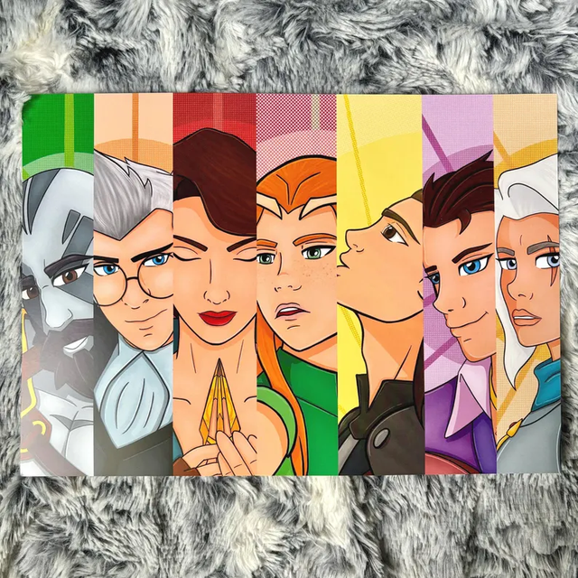Vox Machina A4 Print: Critical Role Fan Art