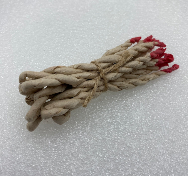 Encens en Cordes à la Sauge Blanche - Fagot de 10 Cordes