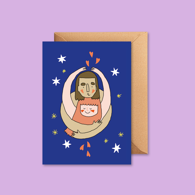 La force d&#039;un câlin - Carte